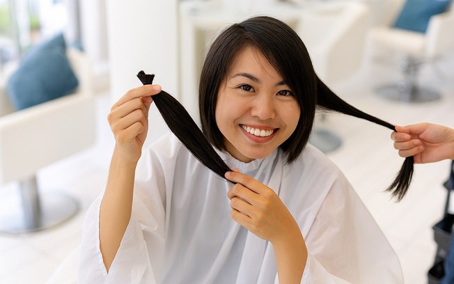 Doação de cabelo ajuda pacientes oncológicos