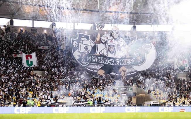 Torcida do Vasco vai lotar o Maracanã Torcida do Vasco vai lotar o Maracanã