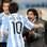 Messi e Maradona trabalharam juntos na seleção argentina. Foto: Divulgação