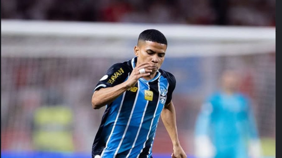 Enamorado, atacante do Grêmio