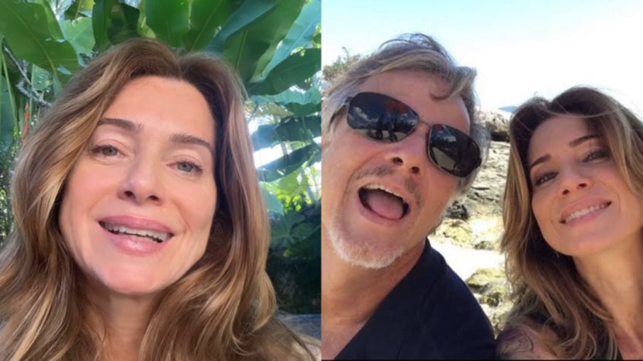 Leticia Spiller e Marcello Novaes