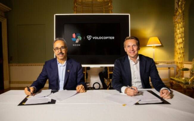 NEOM e Volocopter estabelecem joint venture para criar o primeiro sistema público personalizado de mobilidade eVTOL do mundo