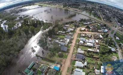 Chuvas no Uruguai e na Argentina causam enchentes