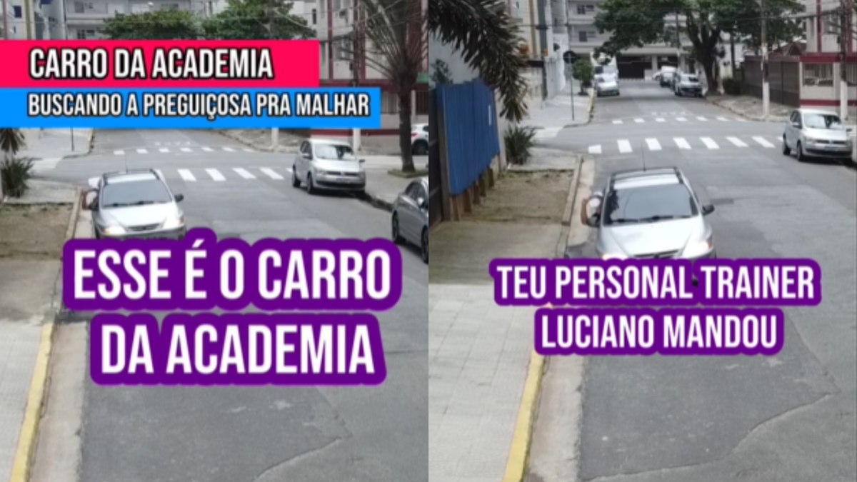 Personal trainer contrata carro de som para incentivar aluna da academia e viraliza