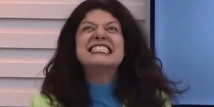 Atriz grita em entrevista ao vivo e choca jornalistas da Globo