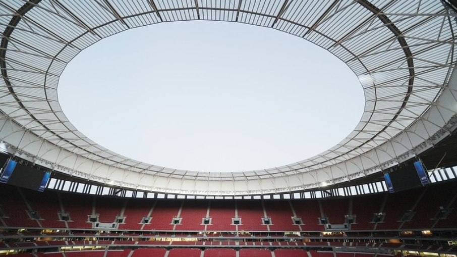 Estádio Mané Garrincha faz parte da rota