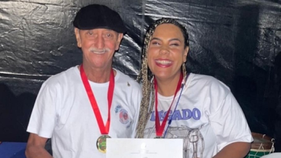 Luiz Carlos Sudário e Thalita Souza