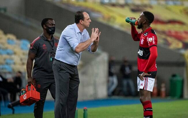 Flamengo x LDU. Foto: Alexandre Vidal / Flamengo