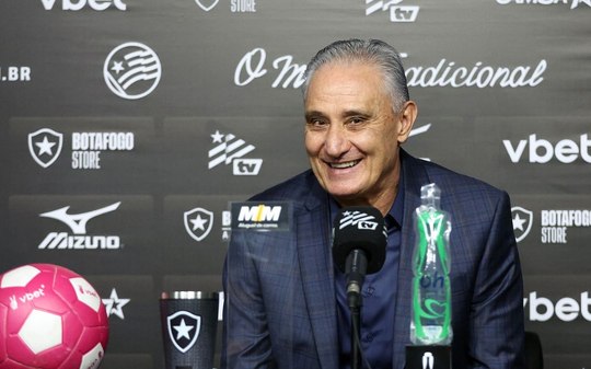 Botafogo não vence desde a chegada de Tite e passa a correr risco