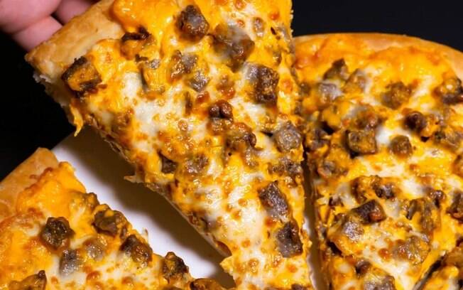Tome nota da receita dessa pizza Tome nota da receita dessa pizza