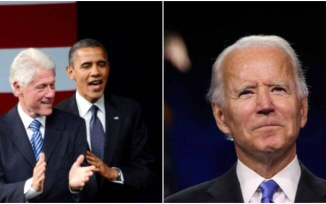 Os ex-presidentes Barack Obama e Bill Clinton irão à cerimônia de posse de Biden