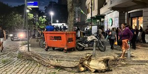 RJ: vendaval atinge 1,9 mi de imóveis e 311 mil seguem sem luz