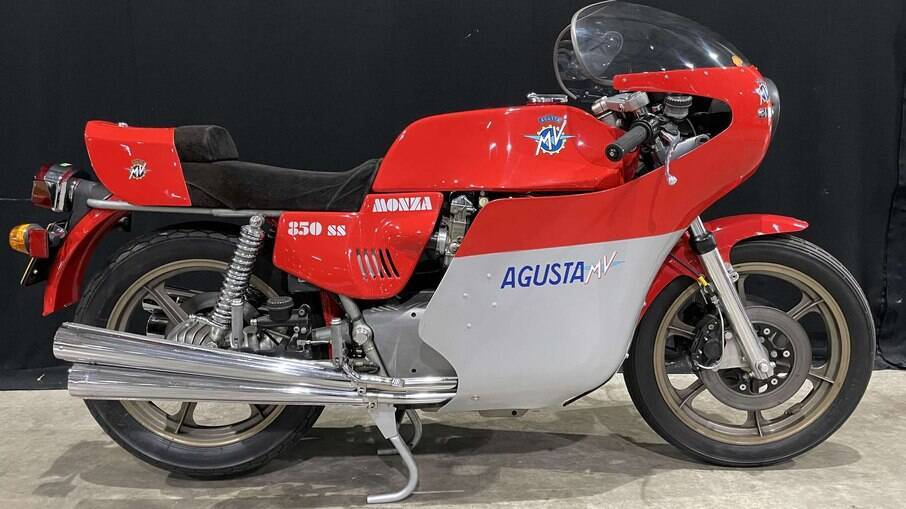 MV Agusta Monza de 1977 original, sem nenhum tipo de restauração, deverá ser arrematada por até R$ 390 mil