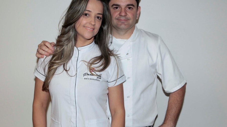 Wander e Elaine, donos do restaurante onde é possível encontrar a melhor costela do Brasil.