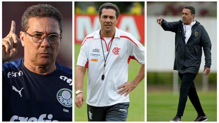 Vanderlei Luxemburgo em passagens por Palmeiras, Flamengo e Corinthians