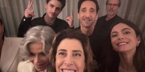 Fernanda Torres comparece ao jantar dos indicados ao Oscar