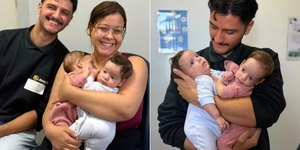 Gêmeas Siamesas de SP iniciam preparação para cirurgia, em Goiás