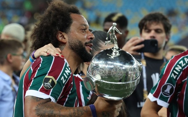 Após Libertadores, Marcelo rebate provocação de Gabigol sobre títulos no Brasil: “Aqui eu já fiz também”