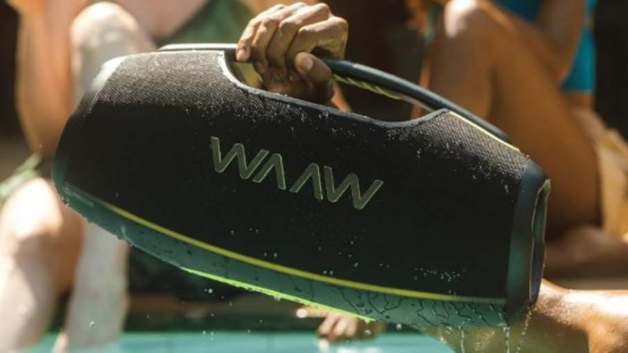 Caixa de som WAAW by ALOK Hyperboom 1000 faz sucesso na Amazon