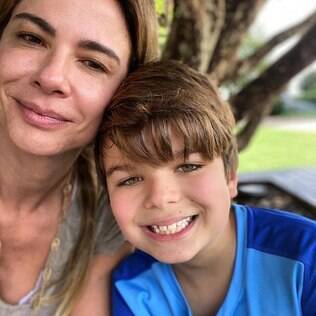 Luciana Gimenez e Lorenzo