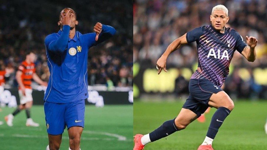 João Pedro e Richarlison fazem embate de atacantes brasileiros em Chelsea x Tottenham João Pedro e Richarlison fazem embate de atacantes brasileiros em Chelsea x Tottenham