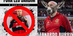 Torcida do Flamengo vê Palmeiras distante e pede saída de Jardim