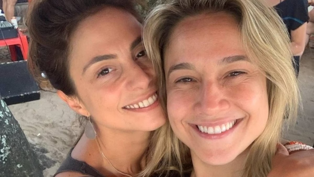 Fernanda Gentil e a esposa