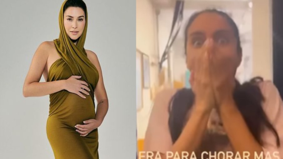 Fernanda Paes Leme anuncia gravidez aos amigos e reações viralizam