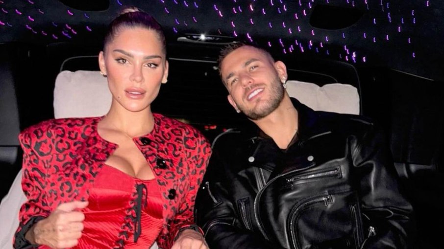 Lucas Hernández e Victoria Triay