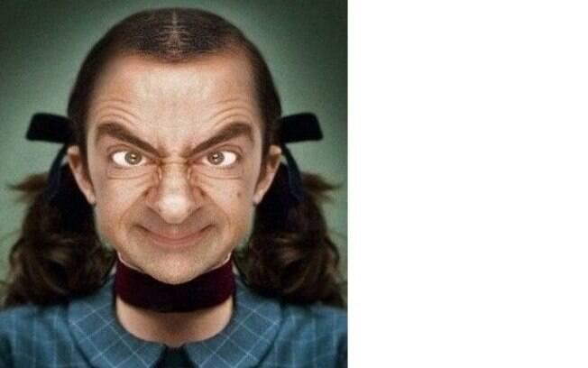 Ninguém escapou das montagens usando a cara do Mr. Bean que a galera da internet fez