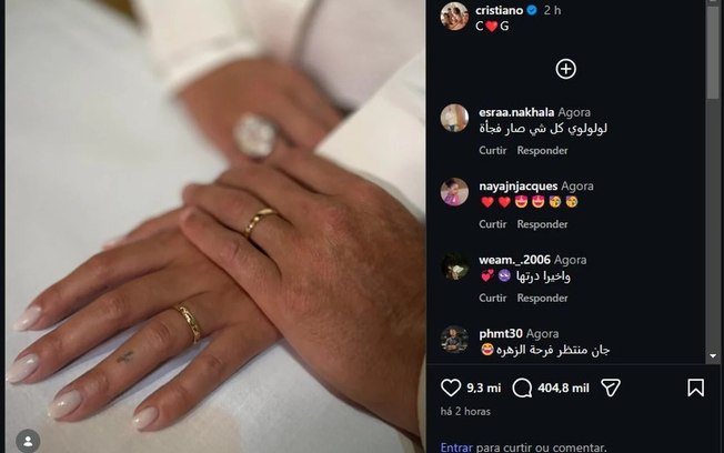 Cristiano Ronaldo se casou com Georgina em cerimônia secreta, em Portugal Cristiano Ronaldo se casou com Georgina em cerimônia secreta, em Portugal