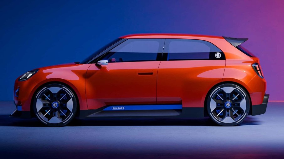 Conceito MG Go! antecipa hatch elétrico compacto com visual retrô-futurista para a Europa
