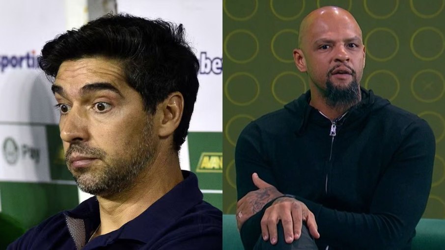 Abel Ferreira e Felipe Melo