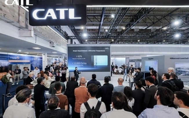 CATL anuncia parceria local e apresenta soluções de armazenamento de cadeia completa no The Smarter E South America 2026