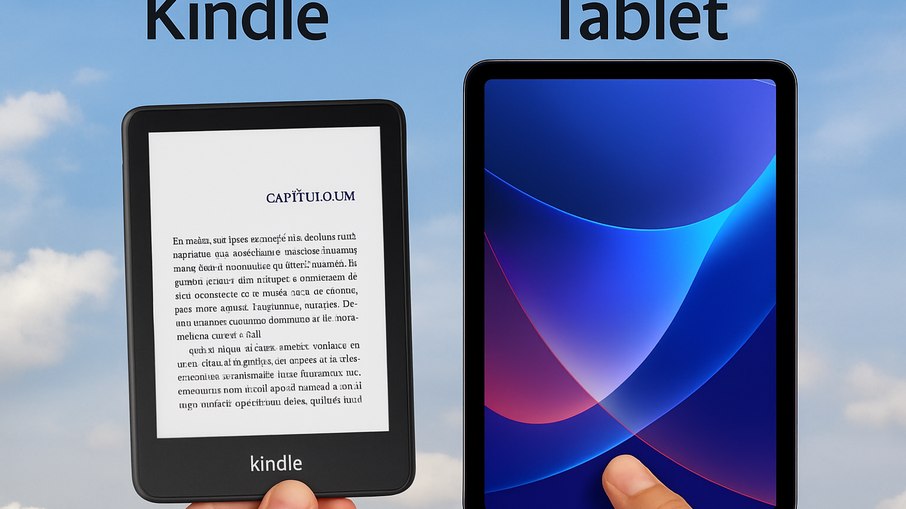 Kindle possui mais vantagens para quem busca um aparelho para leitura Kindle possui mais vantagens para quem busca um aparelho para leitura