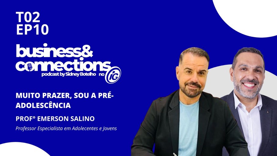 Emerson Salino é o convidado do podcast Business & Connections Emerson Salino é o convidado do podcast Business & Connections