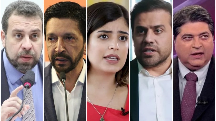 Boulos, Nunes, Tabata, Marçal e Datena são candidatos à Prefeitura de São Paulo