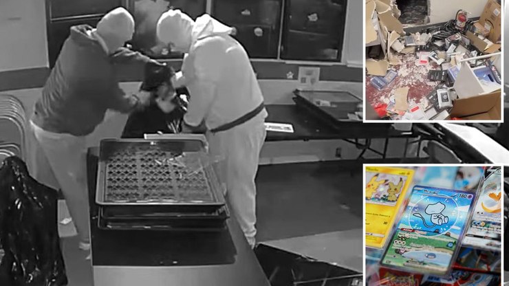 VÍDEO: ladrões invadem loja e levam R$ 1 milhão em cartas Pokémon