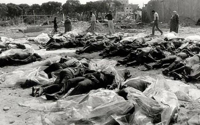 Mais de 3500 palestinos foram assassinados durante o massacre de Sabra e Chatila