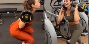 Paolla Oliveira exibe rotina intensa e divide opiniões