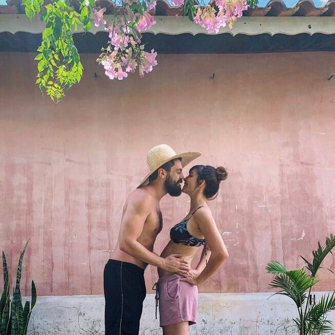 Titi Müller e o marido