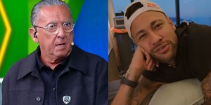 Galvão Bueno detona Neymar após craque lamentar vida de jogador
