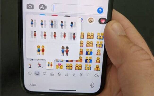 Novas combinações de Emojis estão disponíveis no iOS