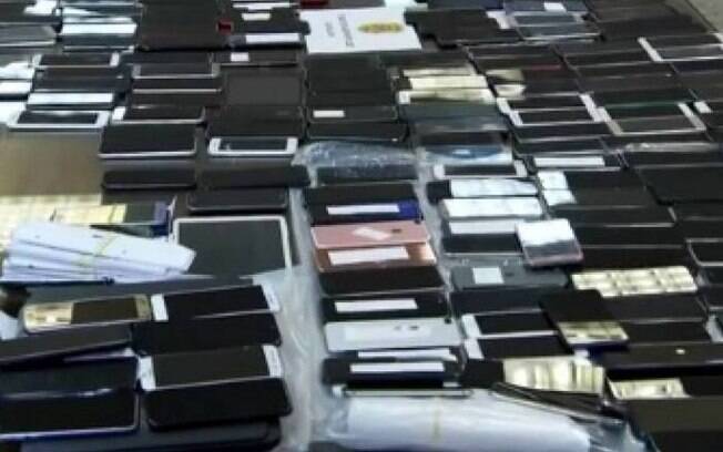 Grupo carregava 550 celulares furtados durante o Carnaval