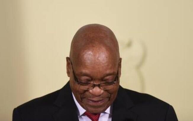 Jacob Zuma, presidente da África do Sul, renunciou ao cargo nesta quarta-feira (14)