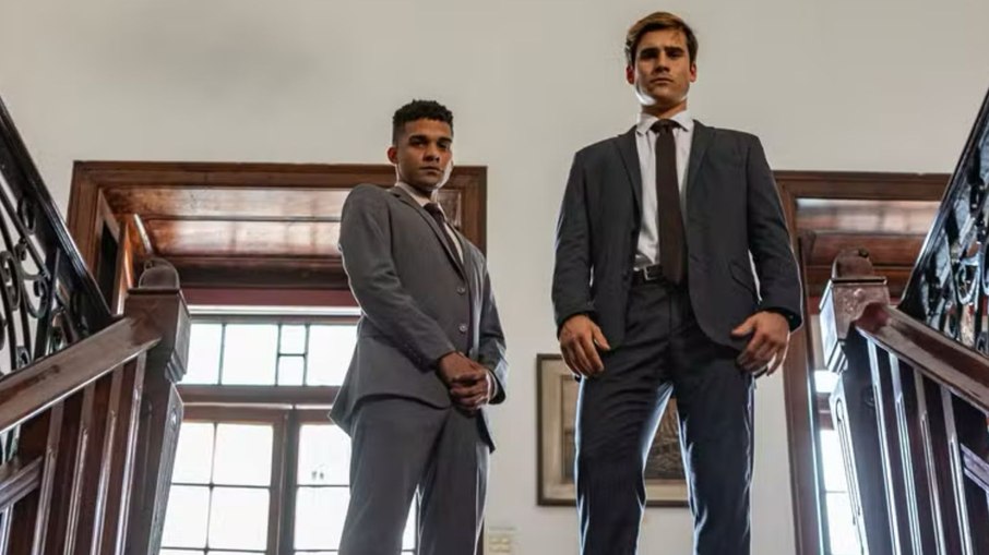 Lucas Leto e Nicolas Prattes em 