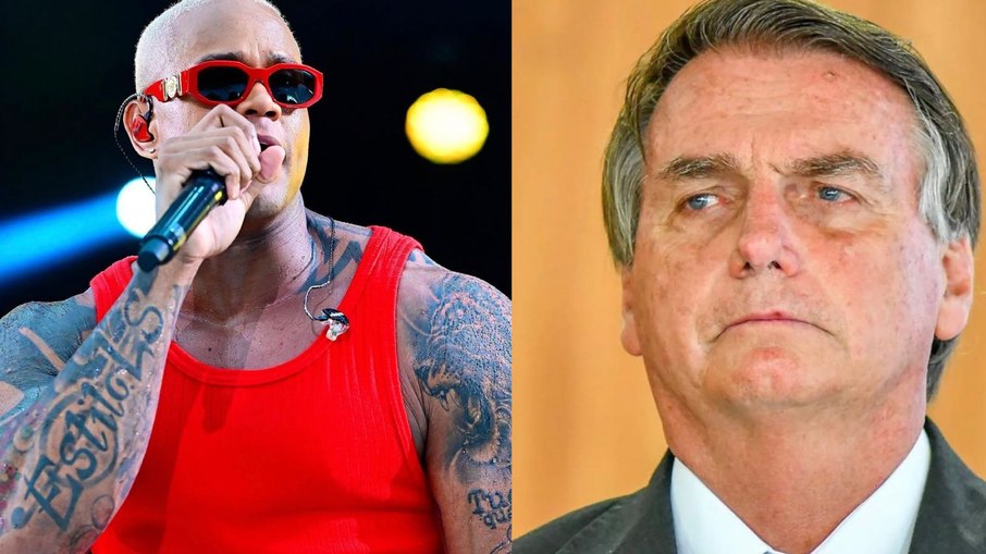 Léo Santana e Bolsonaro