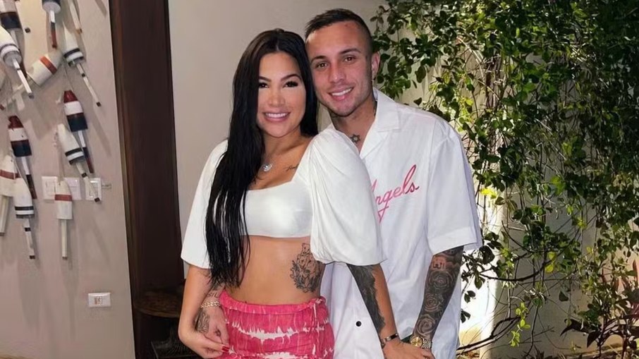 Isa Ranieri e Cebolinha em foto nas redes sociais