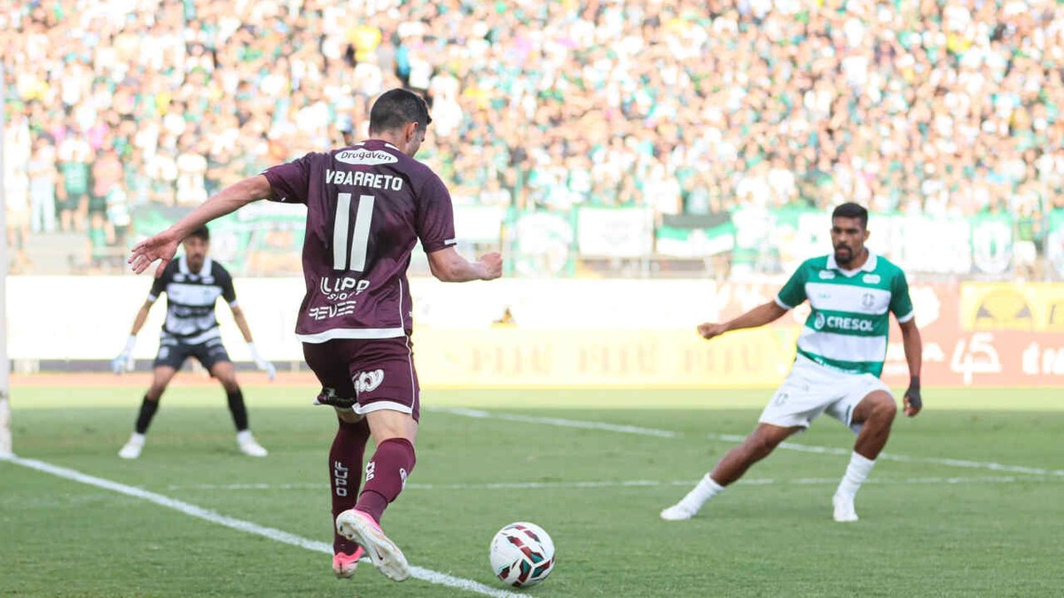 Maringá e Ferroviária empatam na ida da final da Série C do Brasileirão