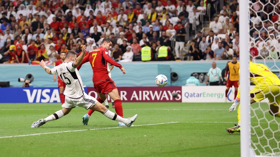 Espanha e Alemanha empataram pela segunda rodada do Grupo E da Copa